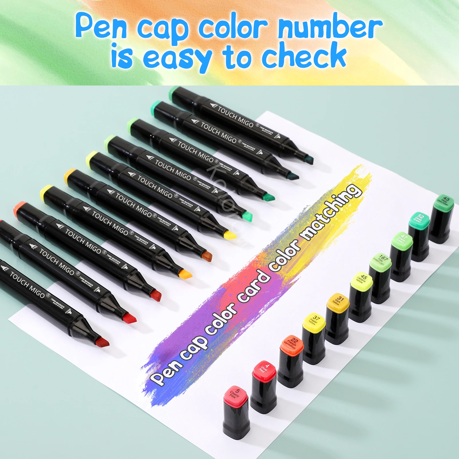 Dual-Tip Alcohol Sketch Marker 5 Dual-Tip Alcohol Sketch Marker - Image 5