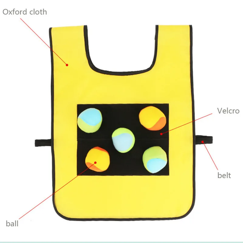Outdoor Sticky Jersey Vest Game for Kids 5 Outdoor Sticky Jersey Vest Game for Kids - Image 5