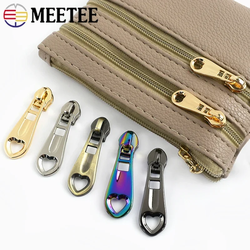 Metal Zipper Heads for Nylon Zips 6 Metal Zipper Heads for Nylon Zips - Image 6