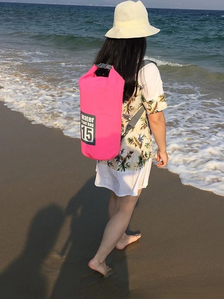 Outdoor PVC Waterproof Storage Dry Bag 20L 6 Outdoor PVC Waterproof Storage Dry Bag 20L - Image 6