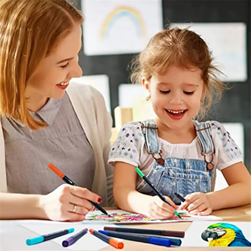 Dual-Tip Marker Set 120 Colours 6 Dual-Tip Marker Set 120 Colours - Image 6