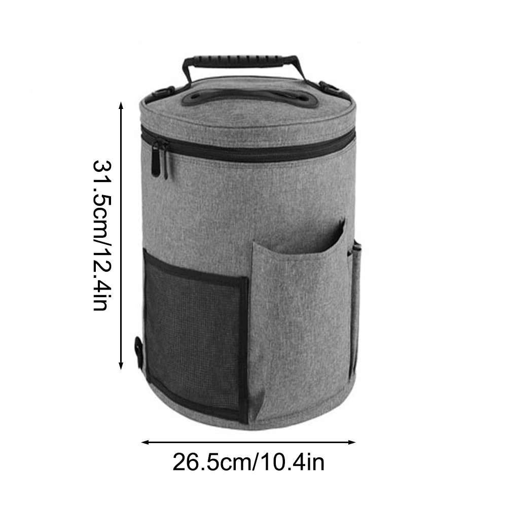Large Round Yarn Storage Bag 5 Large Round Yarn Storage Bag - Image 5