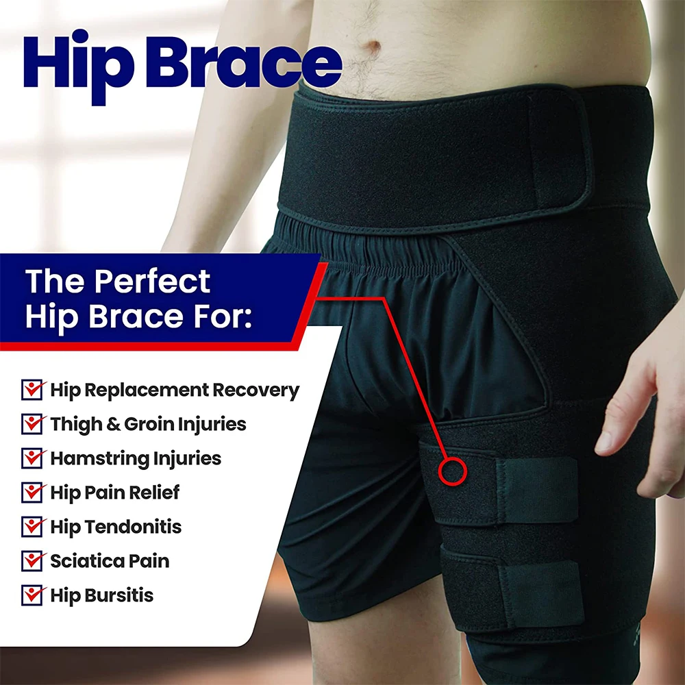 Compression Sleeve for Hip & Thigh Pain Relief 5 Compression Sleeve for Hip & Thigh Pain Relief - Image 5