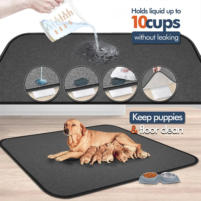Waterproof Reusable Dog Pee Pad 5 Waterproof Reusable Dog Pee Pad - Image 5