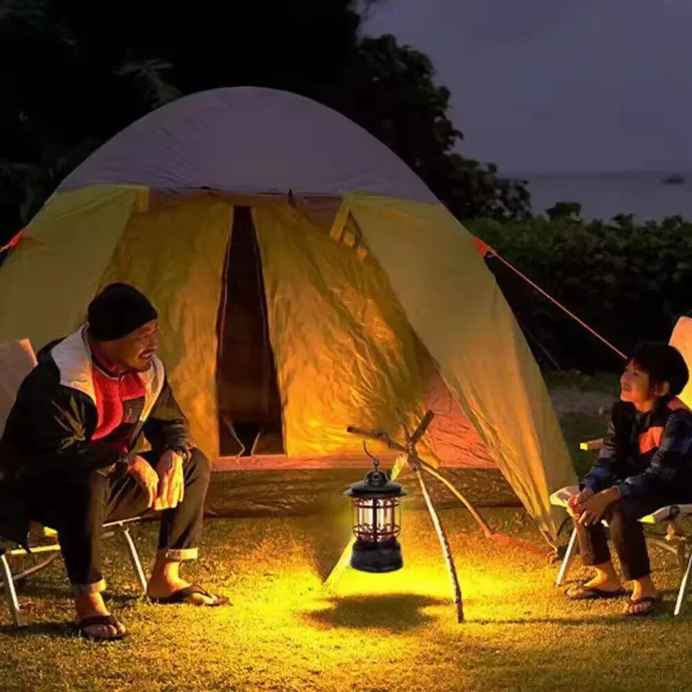 Retro Rechargeable Outdoor Lantern 3 Retro Rechargeable Outdoor Lantern - Image 3