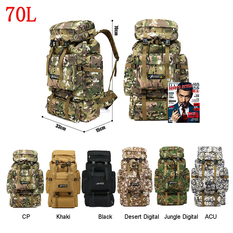 70L Large Travel Backpack 6 70L Large Travel Backpack - Image 6