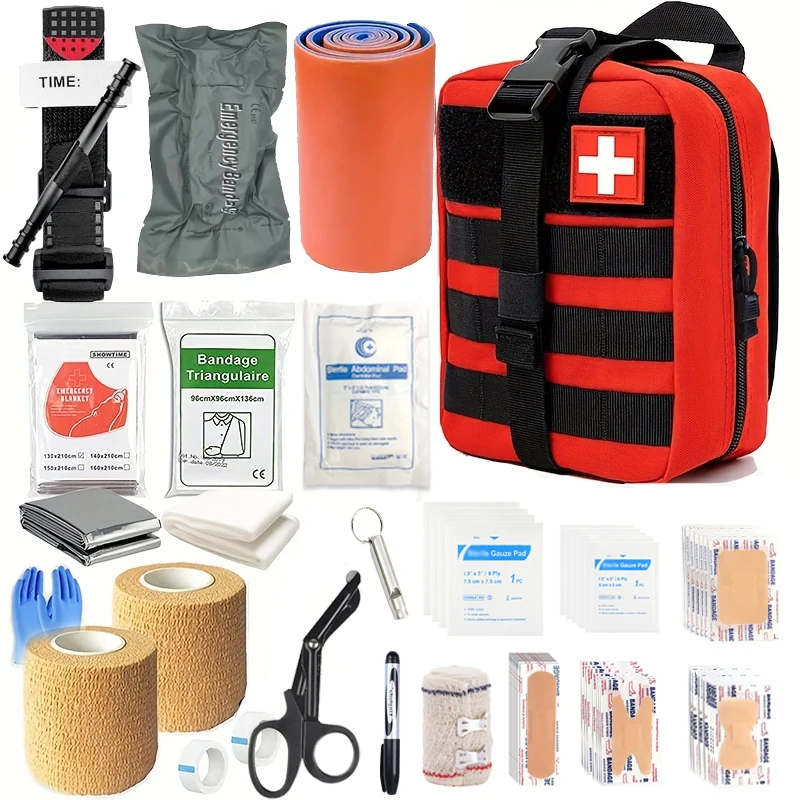 131pcs Military Medical First Aid Kit 2 131pcs Military Medical First Aid Kit - Image 2