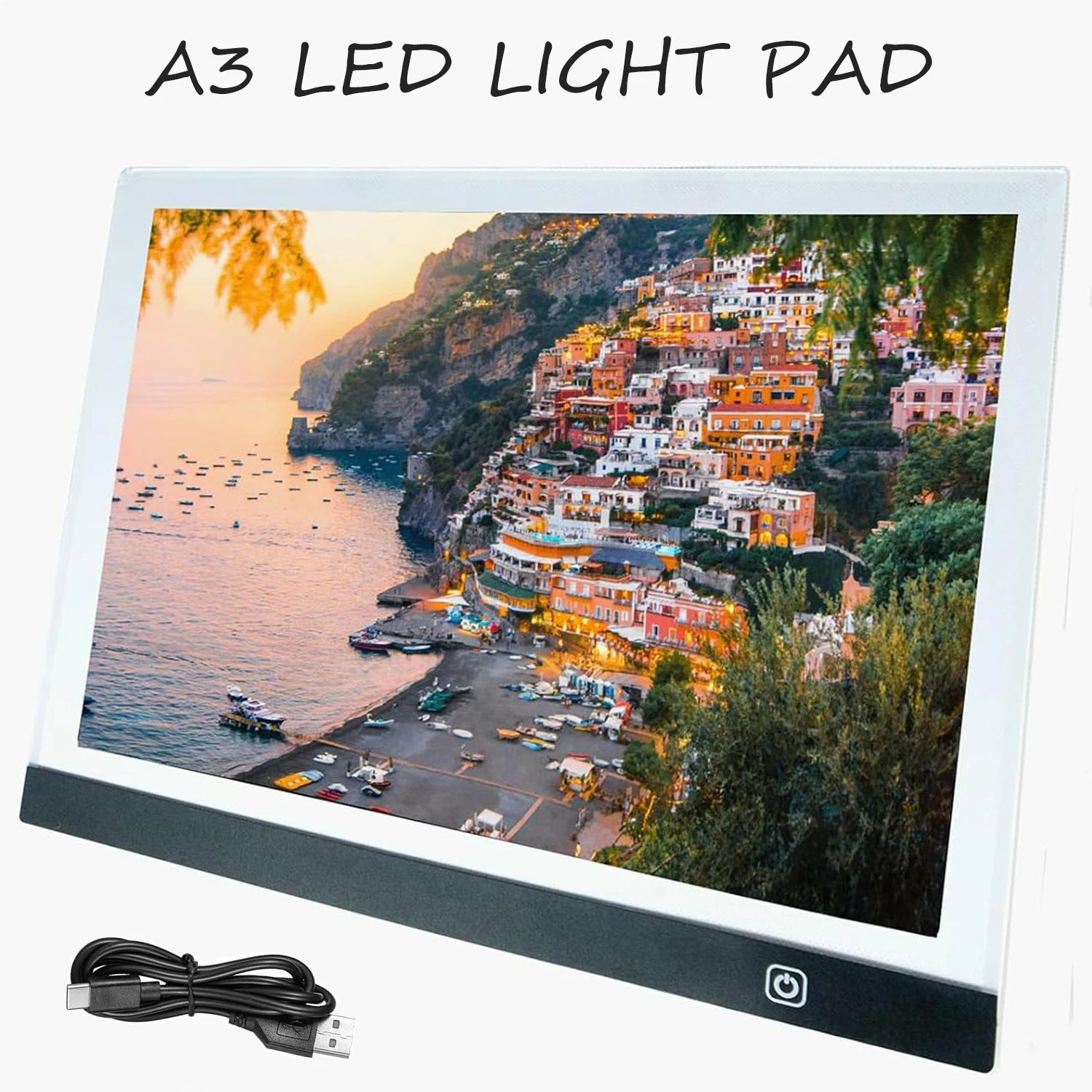 A3 LED Light Pad — Adjustable Brightness 1 A3 LED Light Pad — Adjustable Brightness