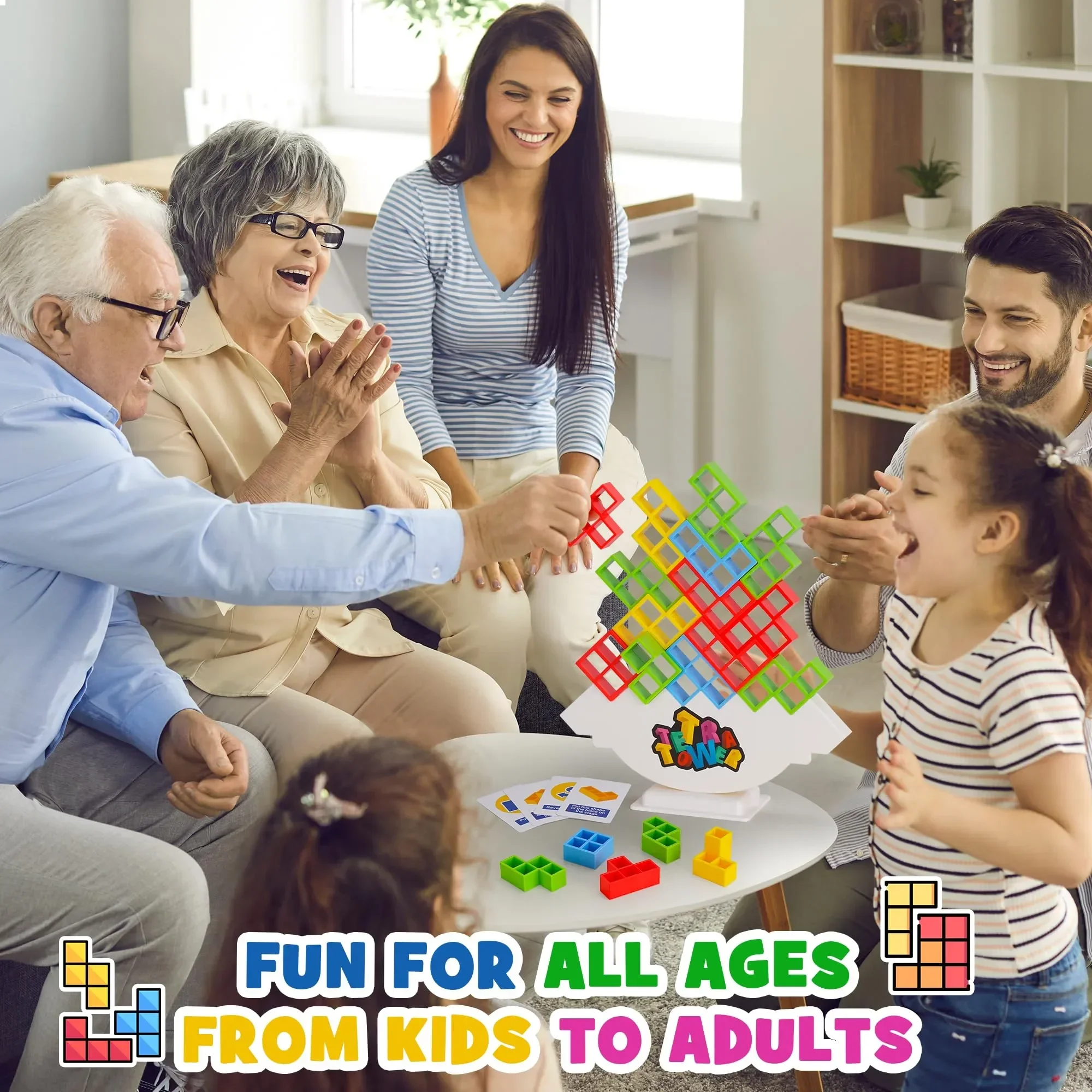 Tetra Tower Building Blocks Game 4 Tetra Tower Building Blocks Game - Image 4