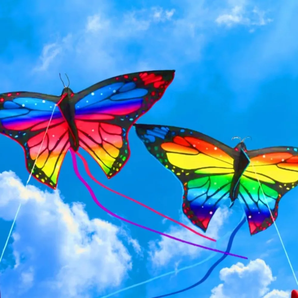 Butterfly Kite - Rainbow 1 Butterfly Kite - Rainbow