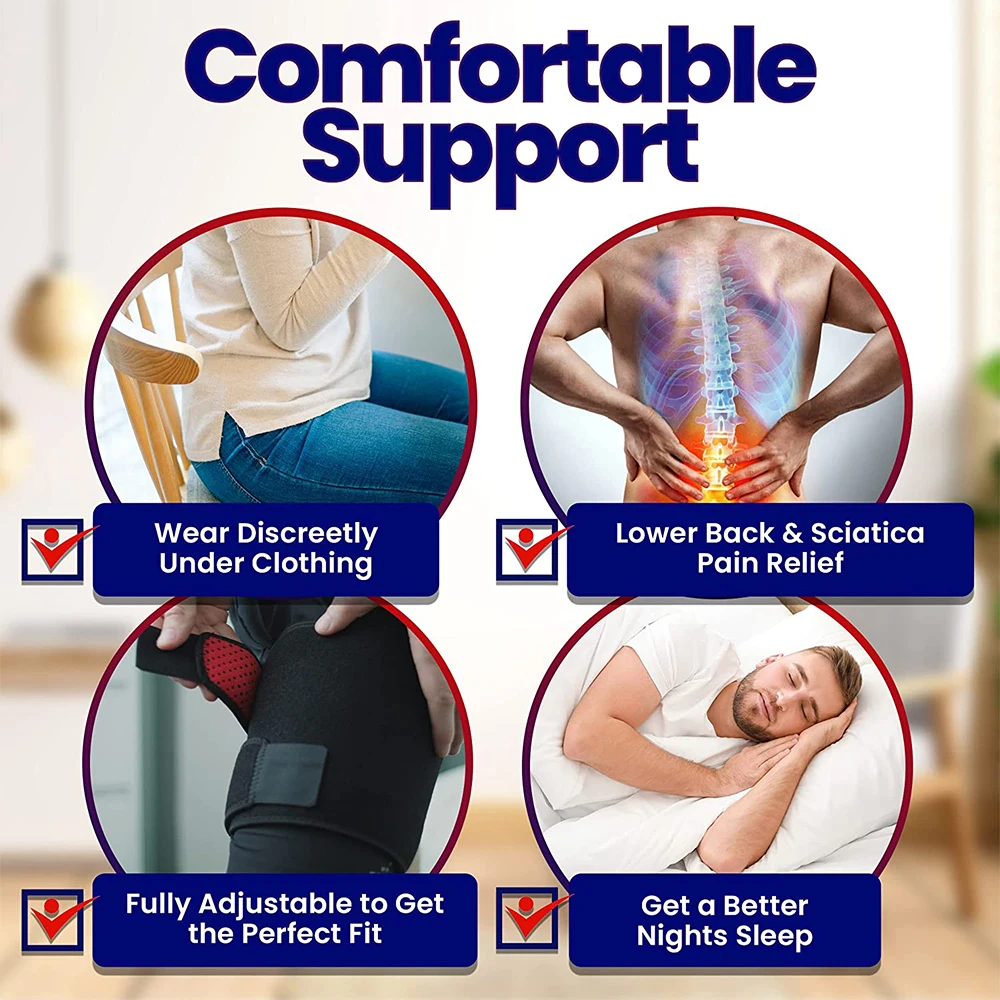 Compression Sleeve for Hip & Thigh Pain Relief 6 Compression Sleeve for Hip & Thigh Pain Relief - Image 6