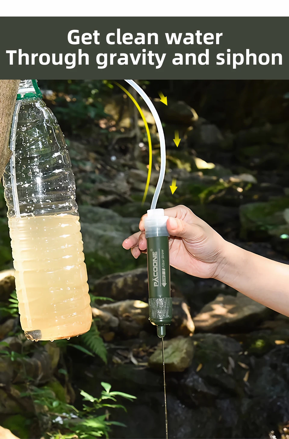 Compact Water Filter Straw for Camping and Emergencies 5 Compact Water Filter Straw for Camping and Emergencies - Image 5