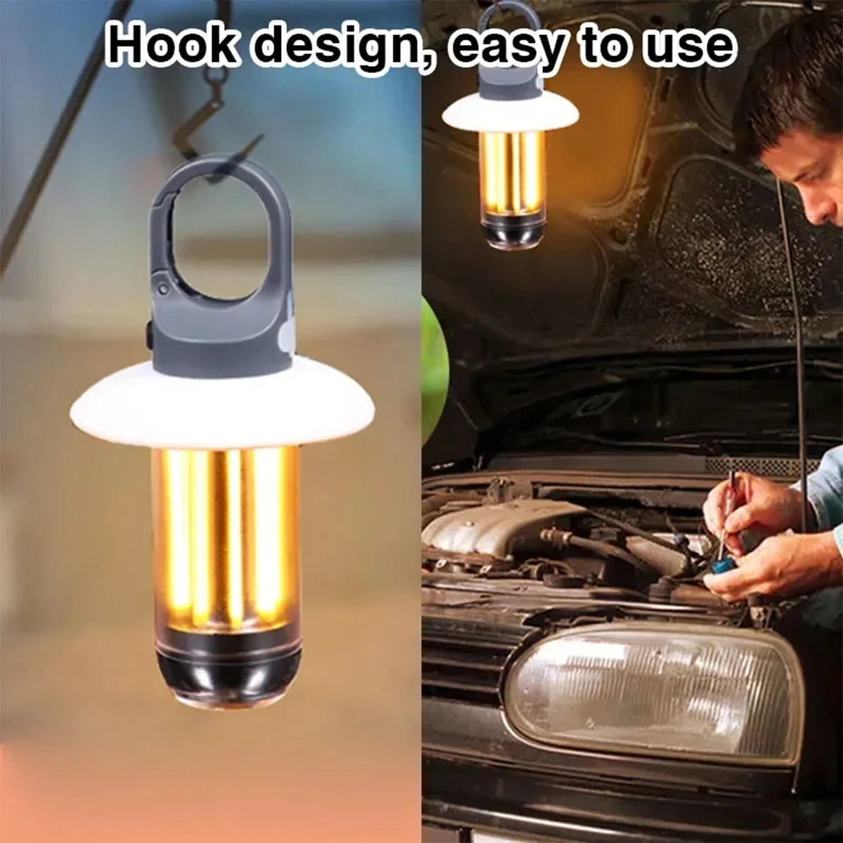 USB Rechargeable LED Camping Light 4 USB Rechargeable LED Camping Light - Image 4
