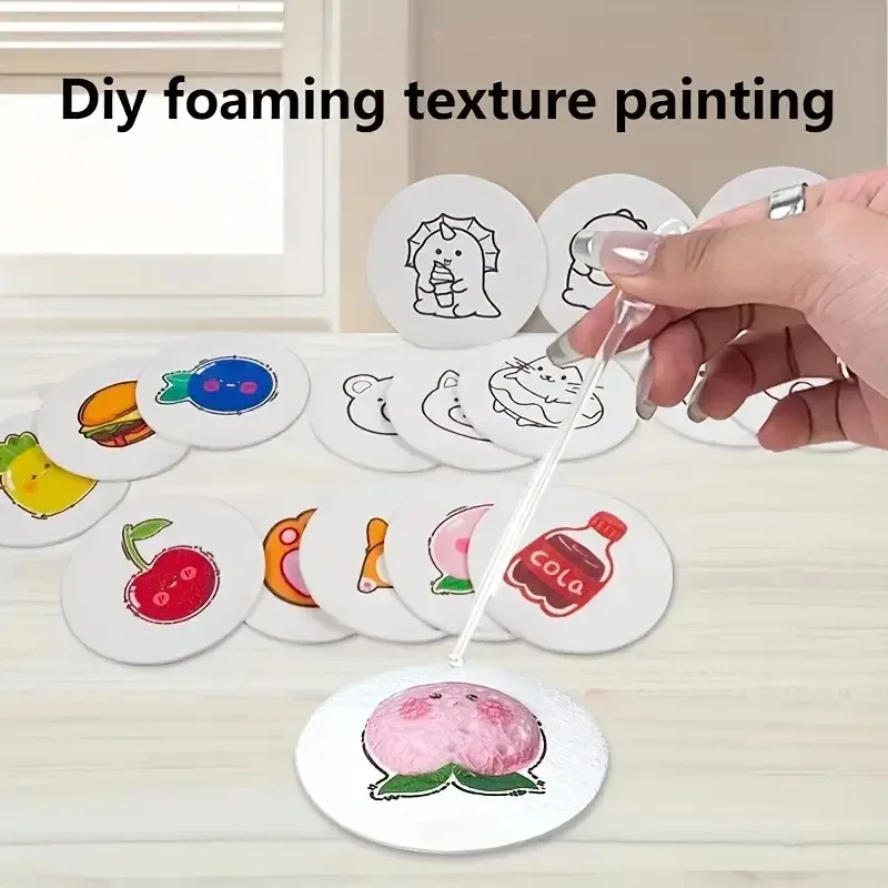 10–40 Pack Foam Texture Painting Paper 4 10–40 Pack Foam Texture Painting Paper - Image 4