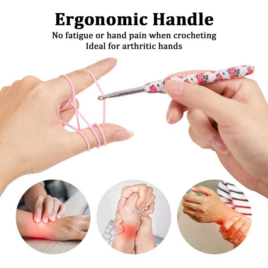 Ergonomic Extra-Long Crochet Hook 10 Ergonomic Extra-Long Crochet Hook - Image 10