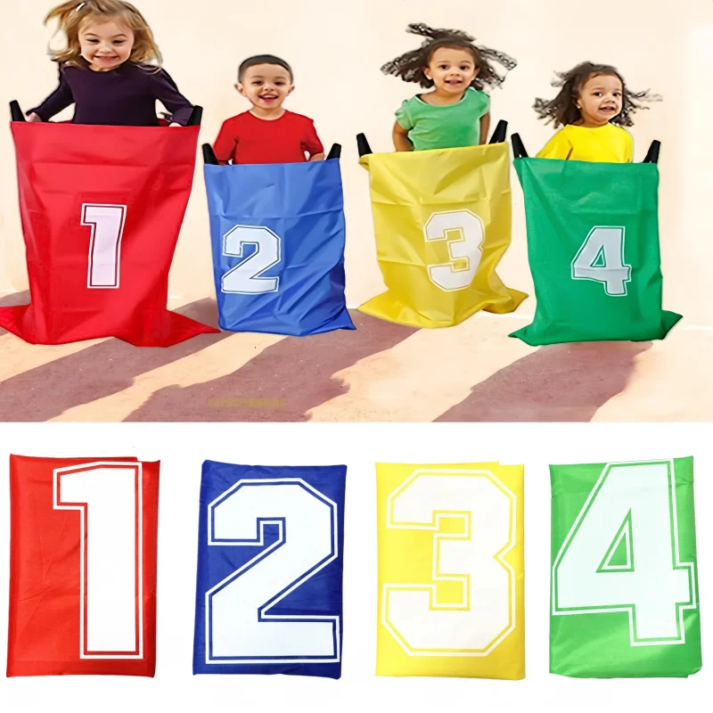 Outdoor Kangaroo Jumping Bag Sack Race Game for Kids