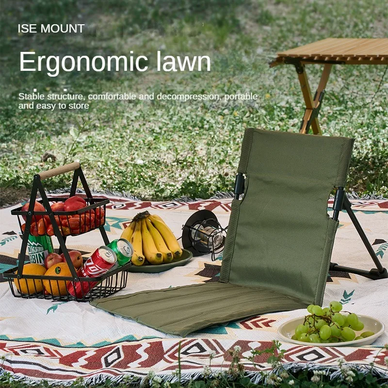 ISE MOUNT Portable Aluminum Lawn Chair