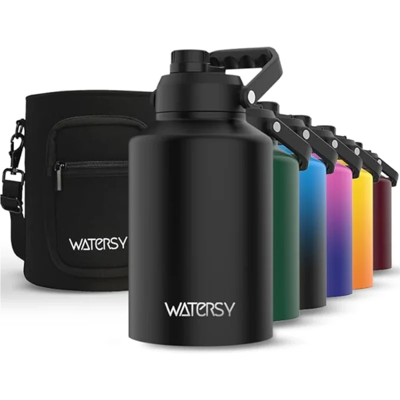 Large-Capacity Insulated Stainless Steel Water Bottle