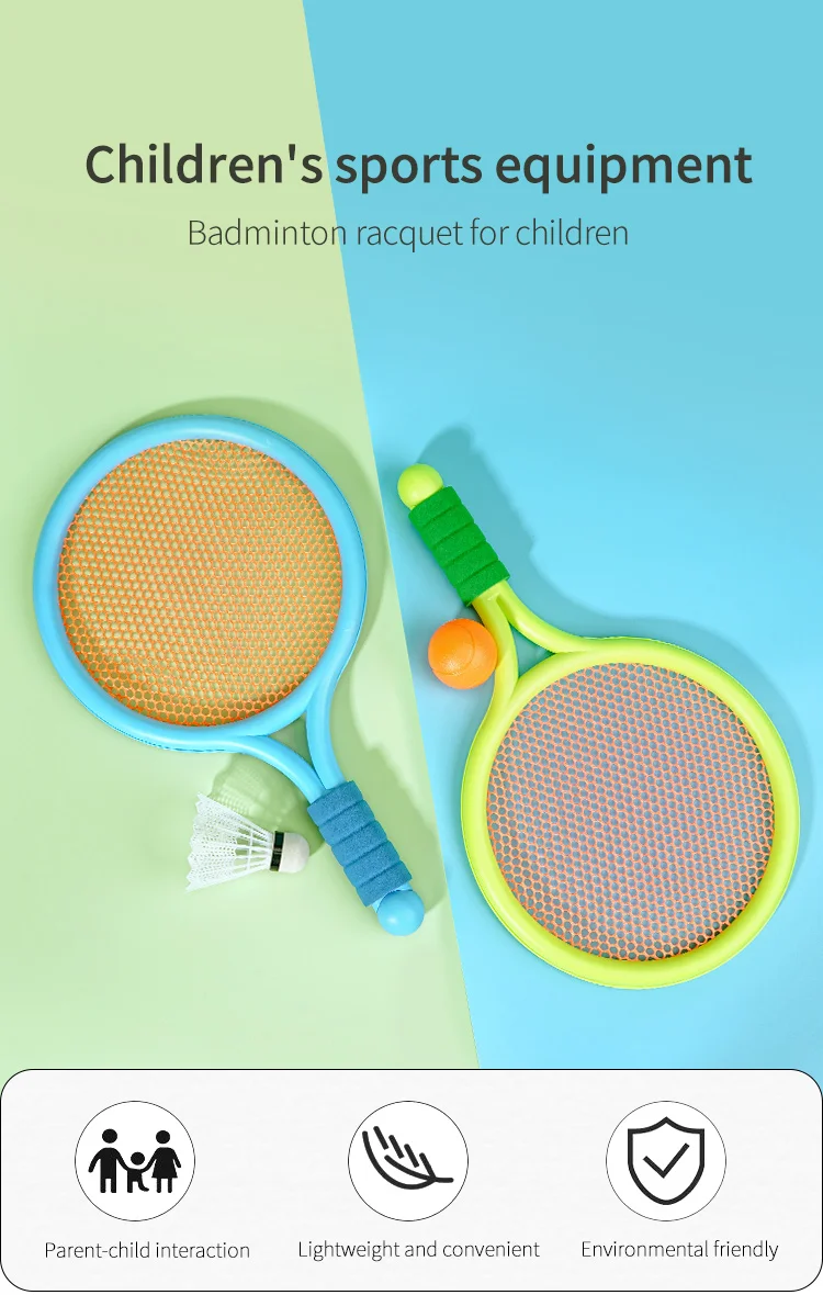 Kids Badminton Racket Set