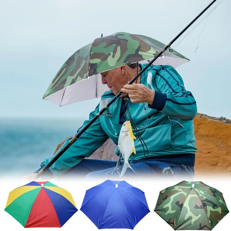 Portable Umbrella Hat for Camping 6 Portable Umbrella Hat for Camping - Image 6