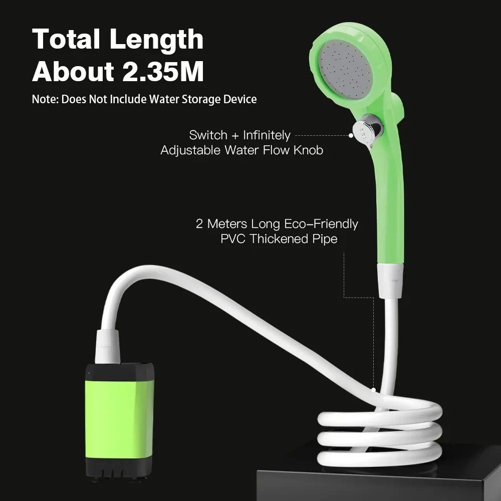 Rechargeable Camping Shower Pump 6000mAh 6 Rechargeable Camping Shower Pump 6000mAh - Image 6