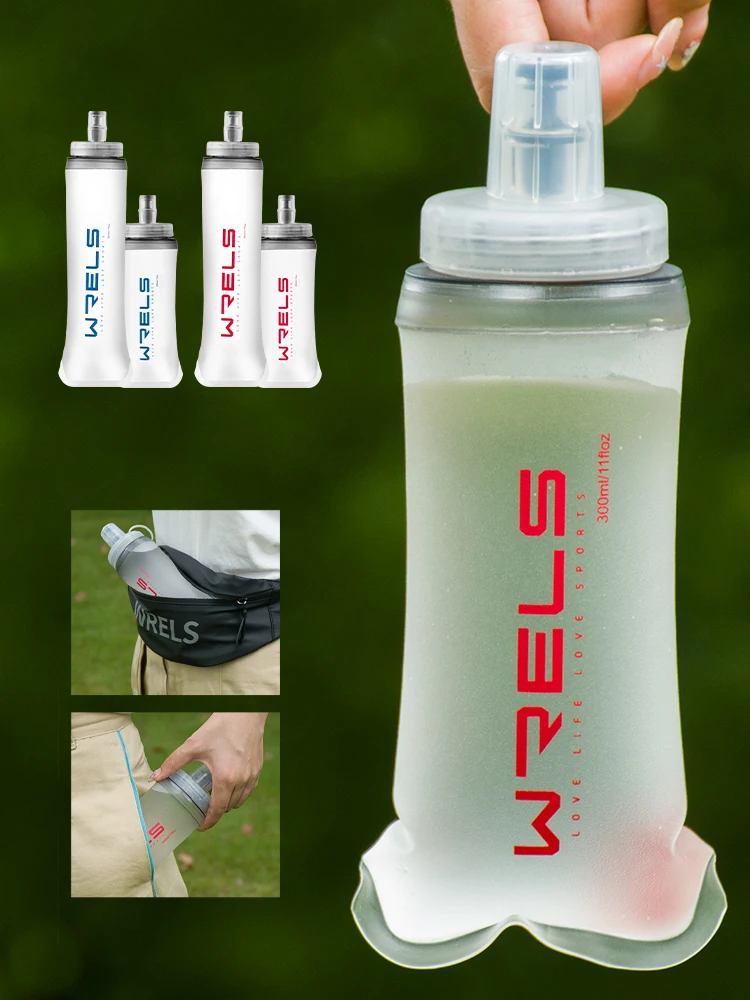 Folding Soft Flask Water Bottle