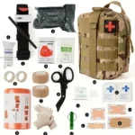 Comprehensive 156-Piece Outdoor First Aid Kit