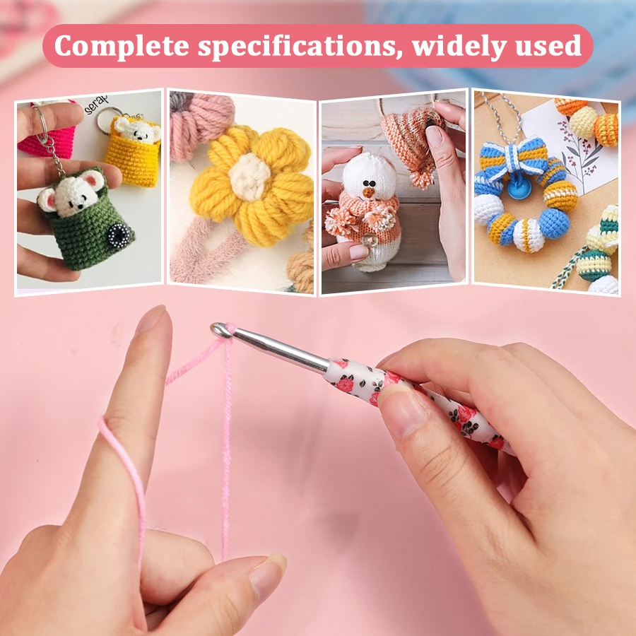 Ergonomic Extra-Long Crochet Hook 6 Ergonomic Extra-Long Crochet Hook - Image 6