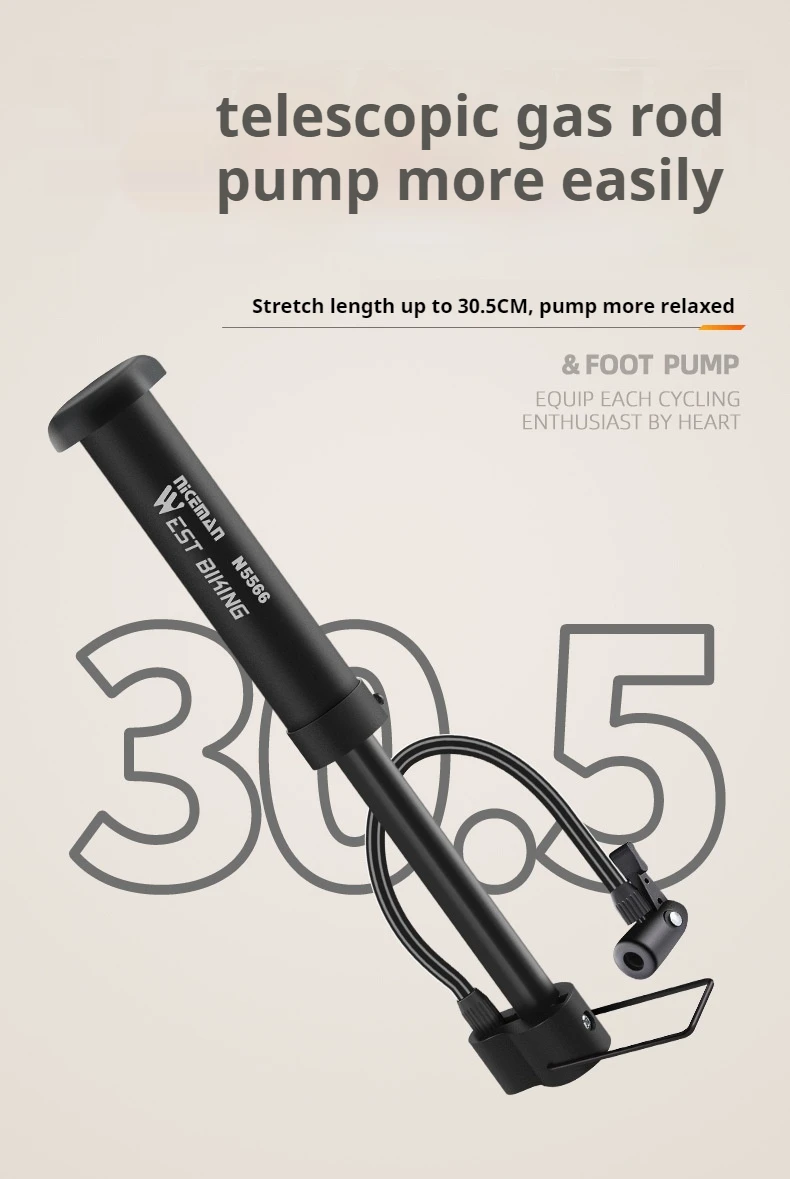 MTB Bicycle Manual Air Pump 10 MTB Bicycle Manual Air Pump - Image 10