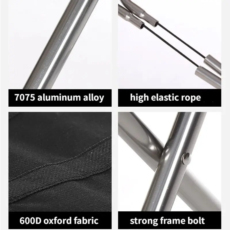 Portable Folding Outdoor Camping Chair 4 Portable Folding Outdoor Camping Chair - Image 4