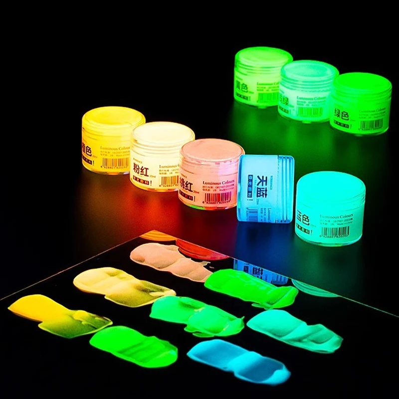 Glow-In-The-Dark Acrylic Pigment 20 ml 1 Glow-In-The-Dark Acrylic Pigment 20 ml