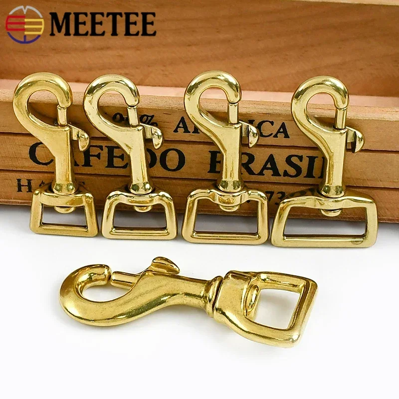 Solid Brass Swivel Lobster Clasp 6 Solid Brass Swivel Lobster Clasp - Image 6