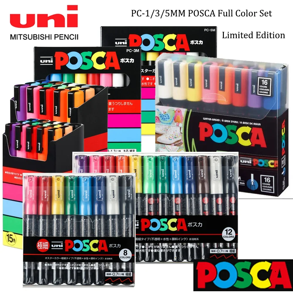 Fine Tip Multi-Colour Paint Markers 1 Fine Tip Multi-Colour Paint Markers