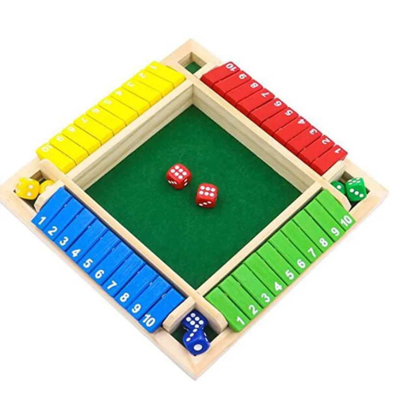Wooden Shut-The-Box Number Game 9 Wooden Shut-The-Box Number Game - Image 9