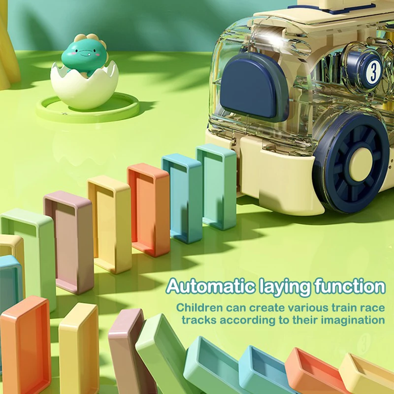 Electric Domino Train Set 5 Electric Domino Train Set - Image 5
