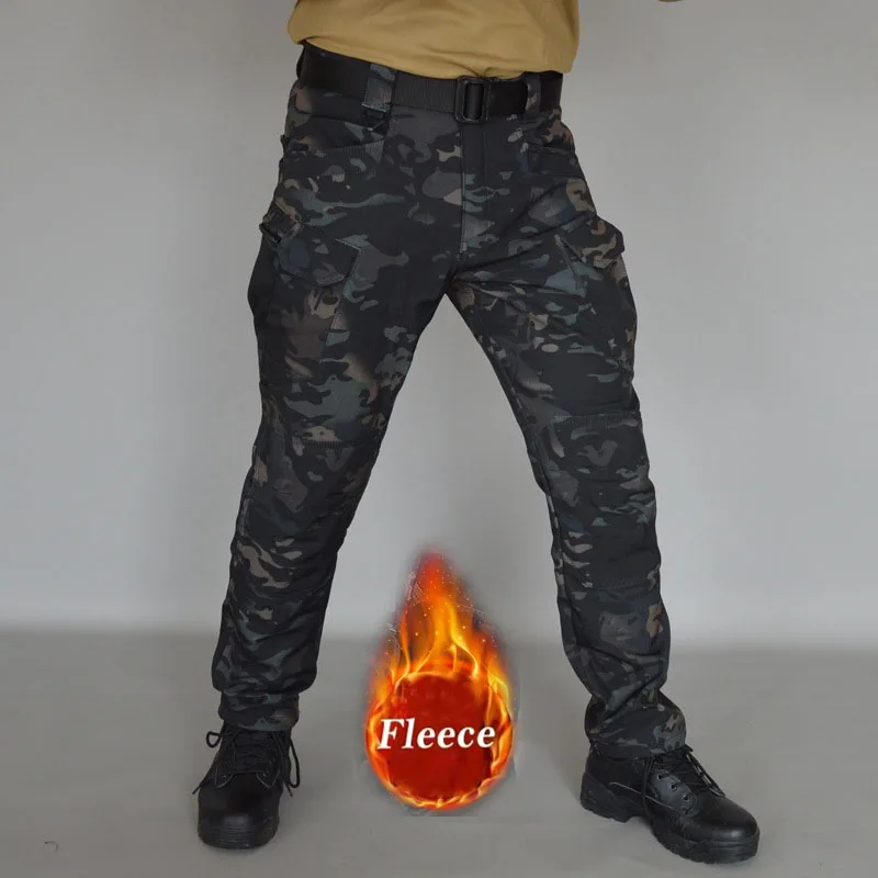 Warm Waterproof Fleece Pants for Men 5 Warm Waterproof Fleece Pants for Men - Image 5