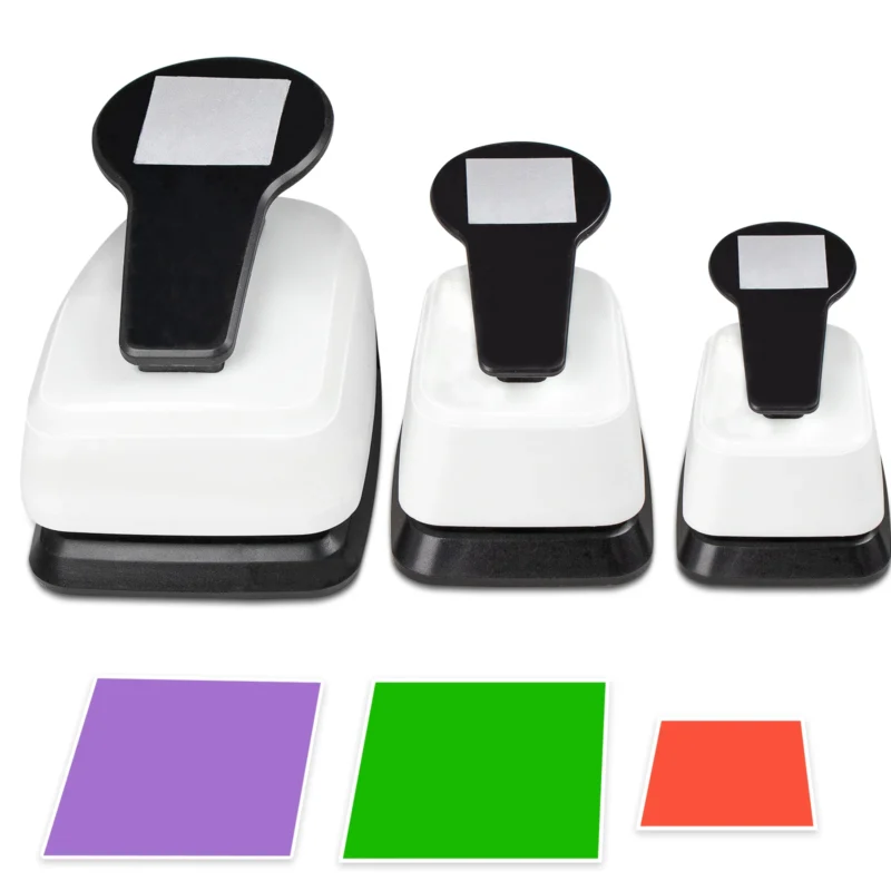 3-Piece Square Paper Punch Set