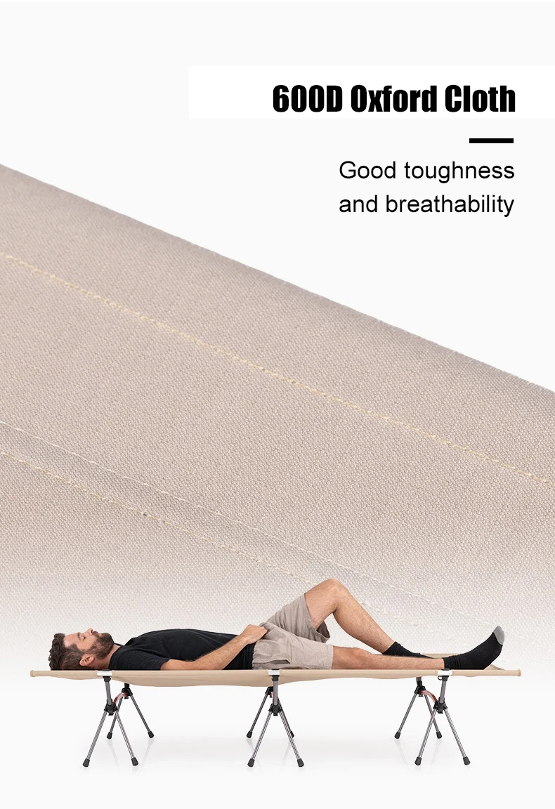 Ultralight Aluminum Folding Camping Cot 5 Ultralight Aluminum Folding Camping Cot - Image 5