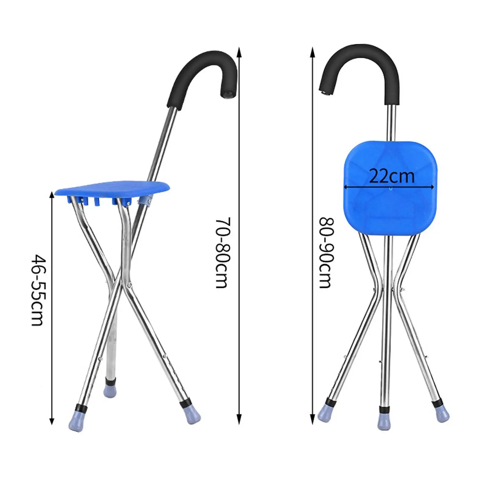 Foldable Walking Cane Seat for Elderly 6 Foldable Walking Cane Seat for Elderly - Image 6