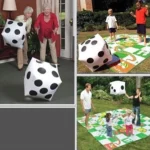 Giant Inflatable Dice for Outdoor Games