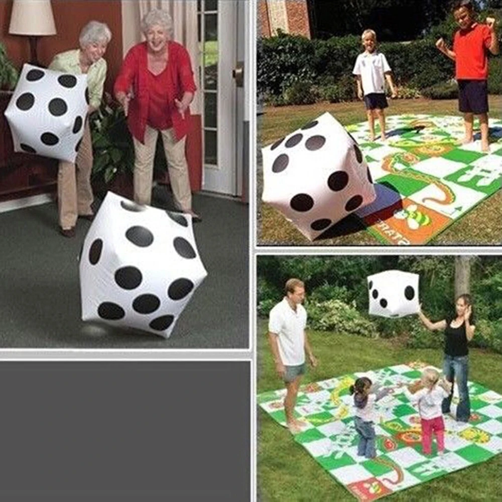 Giant Inflatable Dice for Outdoor Games 1 Giant Inflatable Dice for Outdoor Games