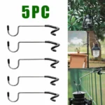 Portable Stainless Steel Tent Pole Lamp Hanger