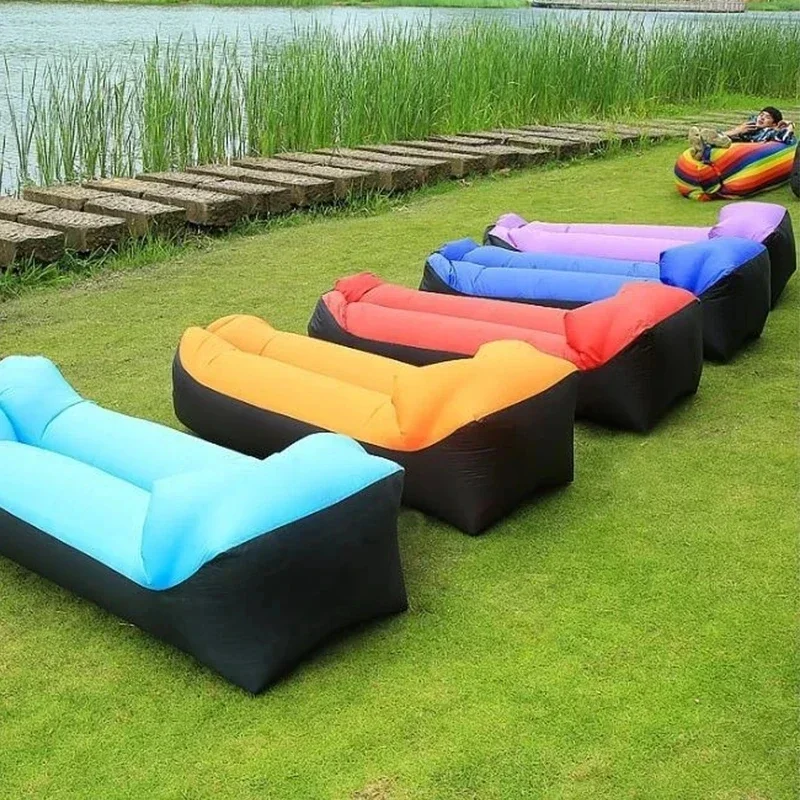 Portable Inflatable Air Lounger 240 x 70 cm