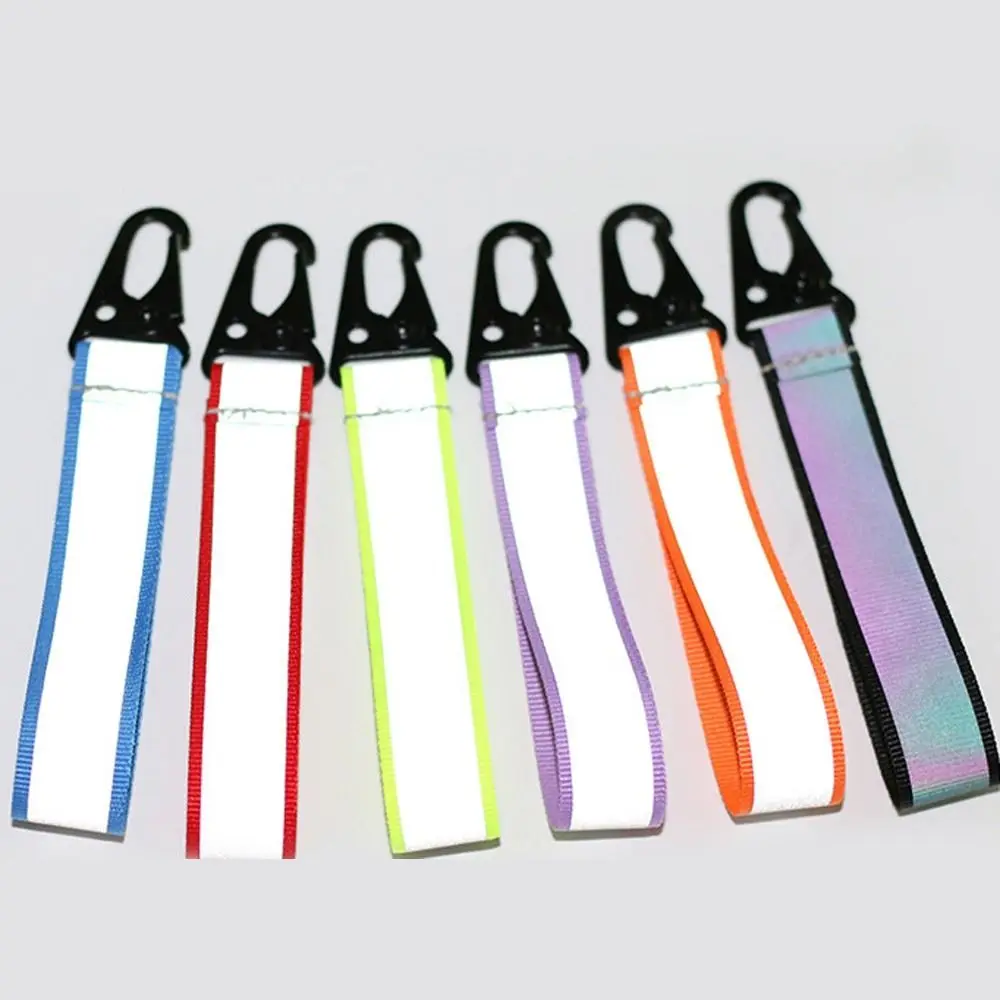 Reflective Keychain Safety Reflector Pendant 1 Reflective Keychain Safety Reflector Pendant