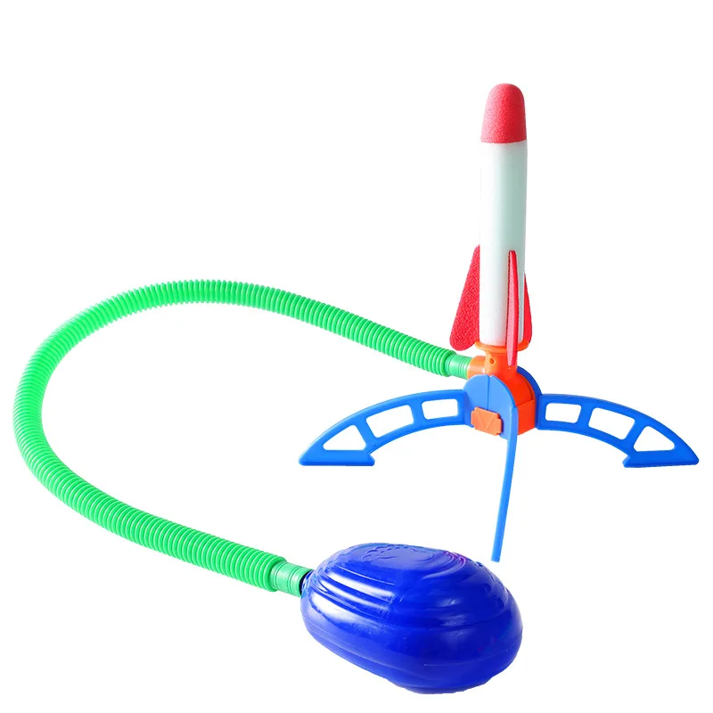 Kid Air Rocket Foot Pump Launcher