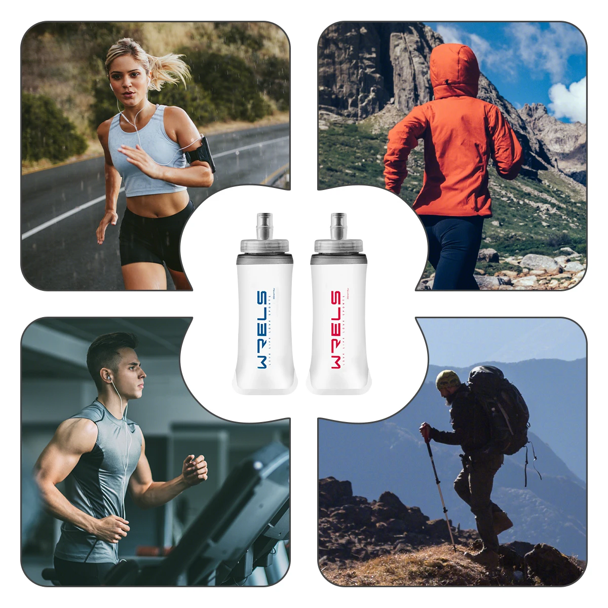 Folding Soft Flask Water Bottle 7 Folding Soft Flask Water Bottle - Image 7