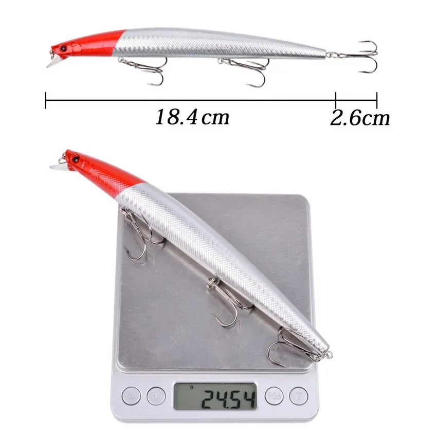 Big Laser Minnow Fishing Lure Set 2 Big Laser Minnow Fishing Lure Set - Image 2