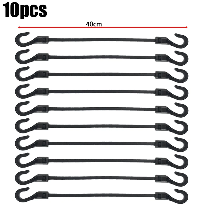 Durable Bungee Cord Straps with Metal Hooks