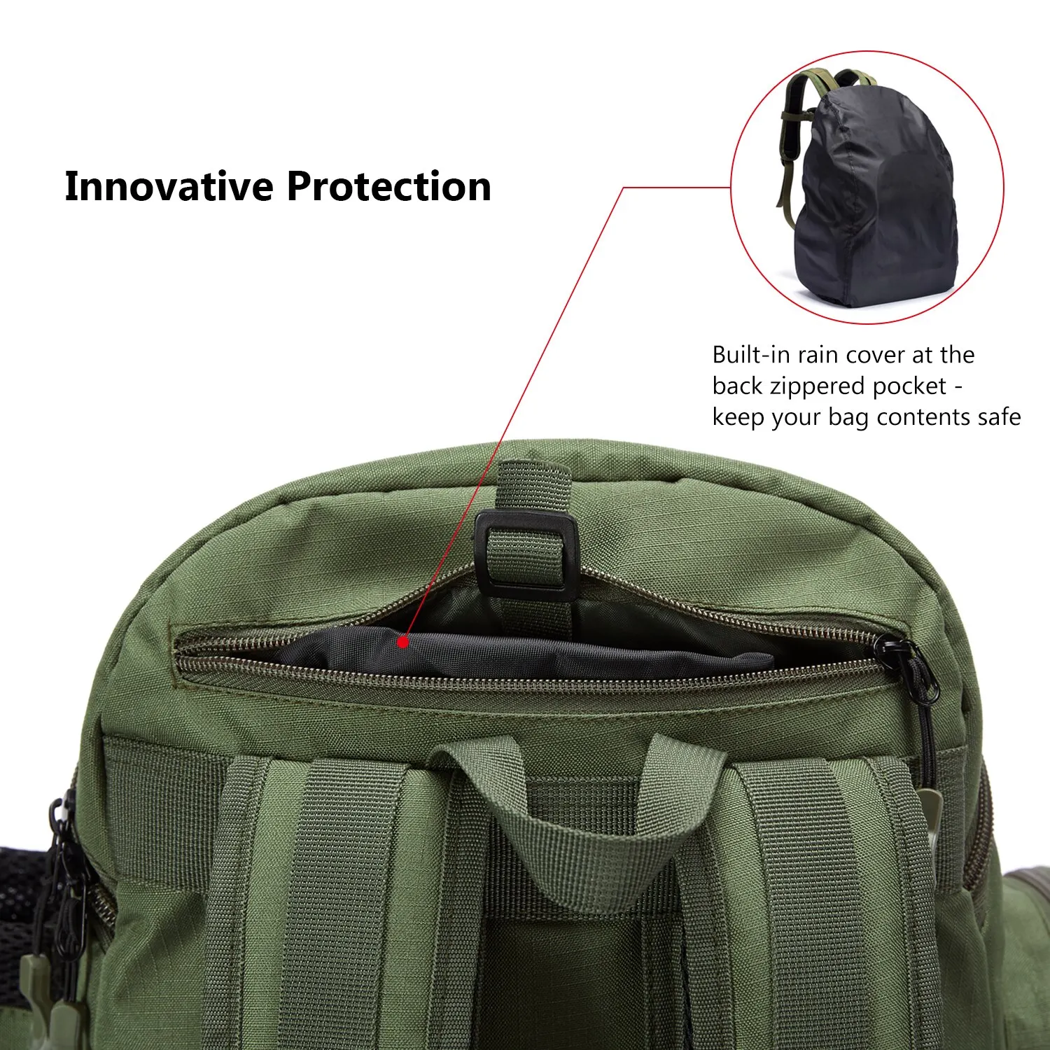 Bassdash Tactical Tackle Backpack 6 Bassdash Tactical Tackle Backpack - Image 6