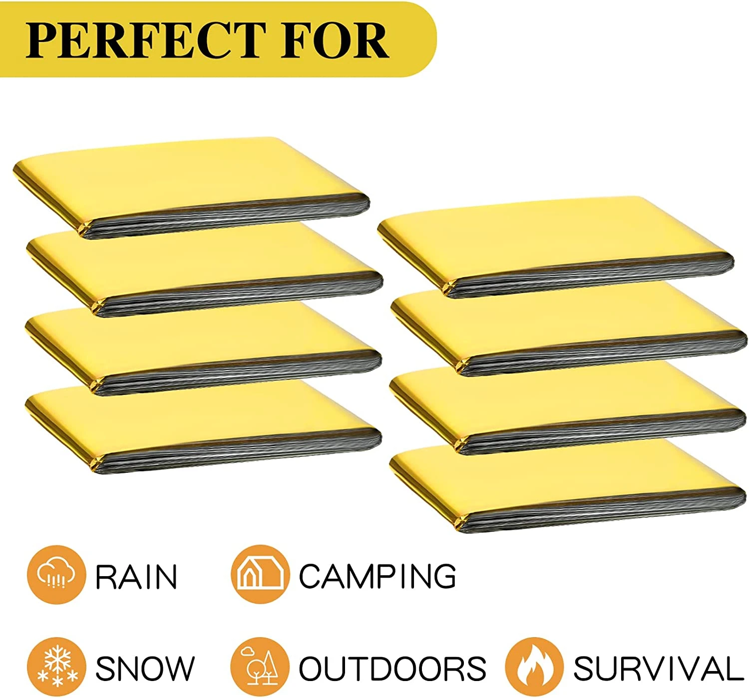 Emergency Survival Blanket Waterproof First Aid Rescue Curtain 4 Emergency Survival Blanket Waterproof First Aid Rescue Curtain - Image 4